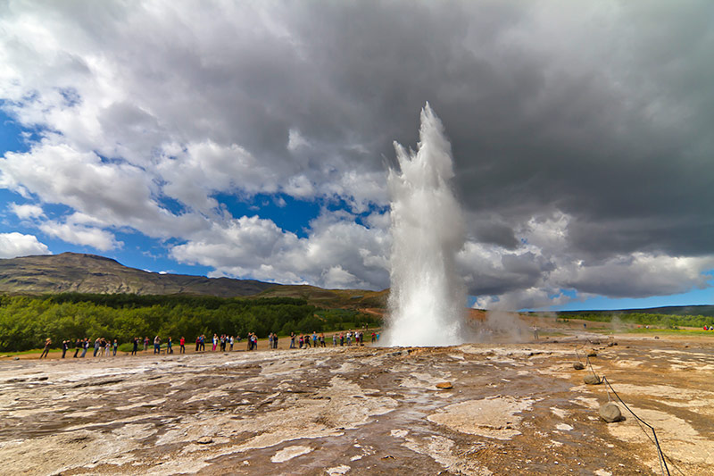 Strokkur Geyser - The Best Places to Visit in Iceland